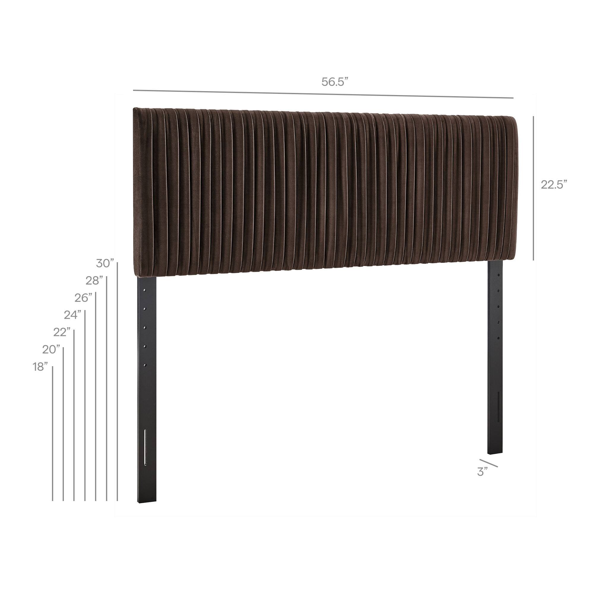 56.5" x 22.5" x 30" x 28" x 26" x 24" x 22" x 20" x 18" x 3"