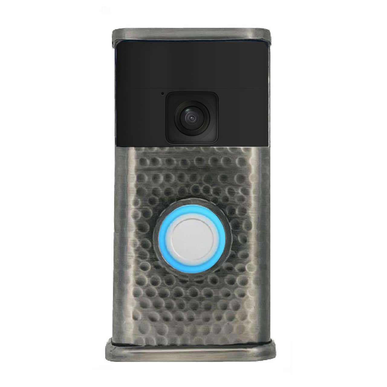 Michael Healy - Hammered Video Doorbell Cover (Ring Battery Doorbell 2024 Release) - Antique Pewter