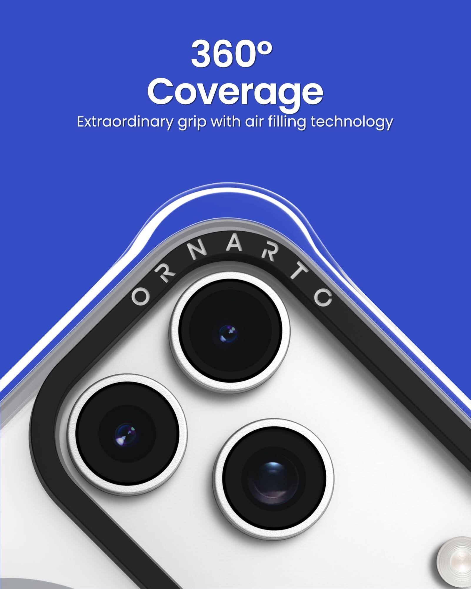 360° Coverage  
Extraordinary grip with air filling technology  
ORNARTC