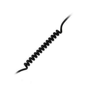 Back. ProMaxPower - Swivel Earpiece with PTT Mic for Motorola SL300, TLK110 & Other Radios - Coiled.