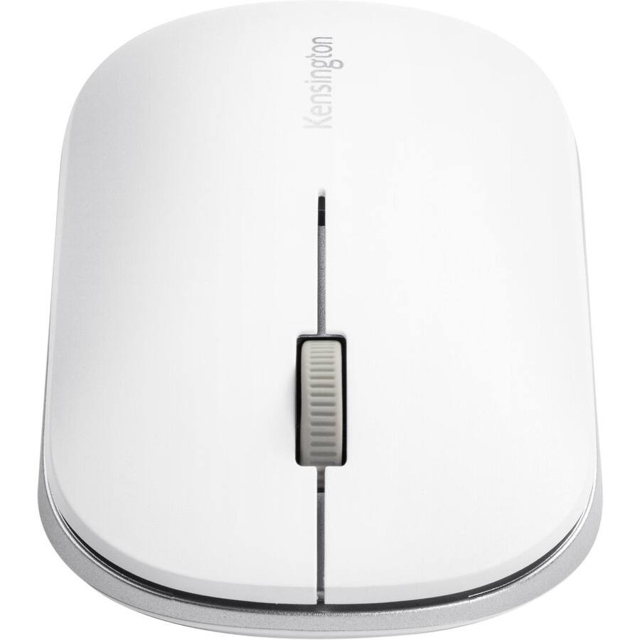 Alt View 2. Kensington - Kensington SureTrack Dual Wireless Mouse - Optical - Wireless - Bluetooth/Radio Frequency - 2.40 GHz - White - USB 2.0 - White.
