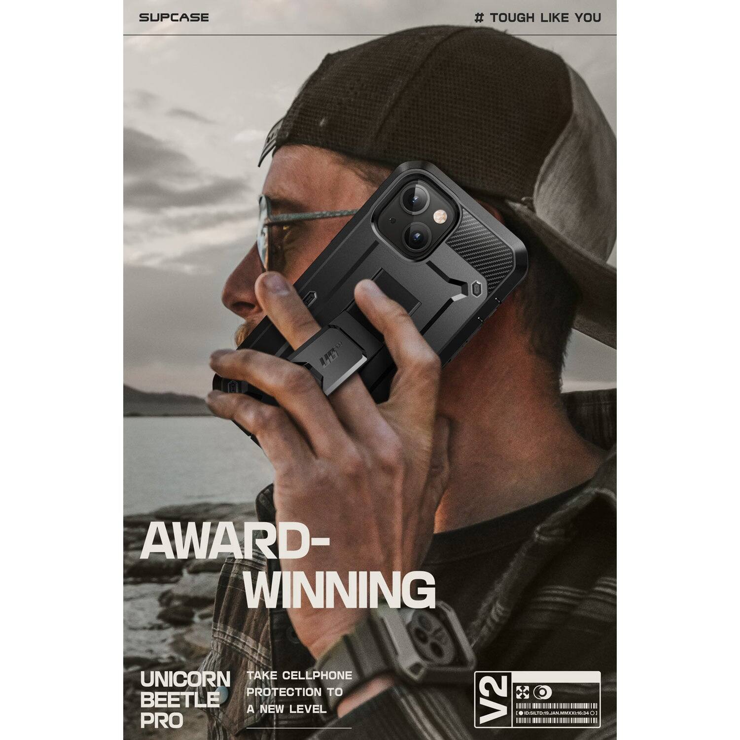 SUPCASE  
# TOUGH LIKE YOU  

AWARD-WINNING  

UNICORN BEETLE PRO  

TAKE CELLPHONE PROTECTION TO A NEW LEVEL  

V2