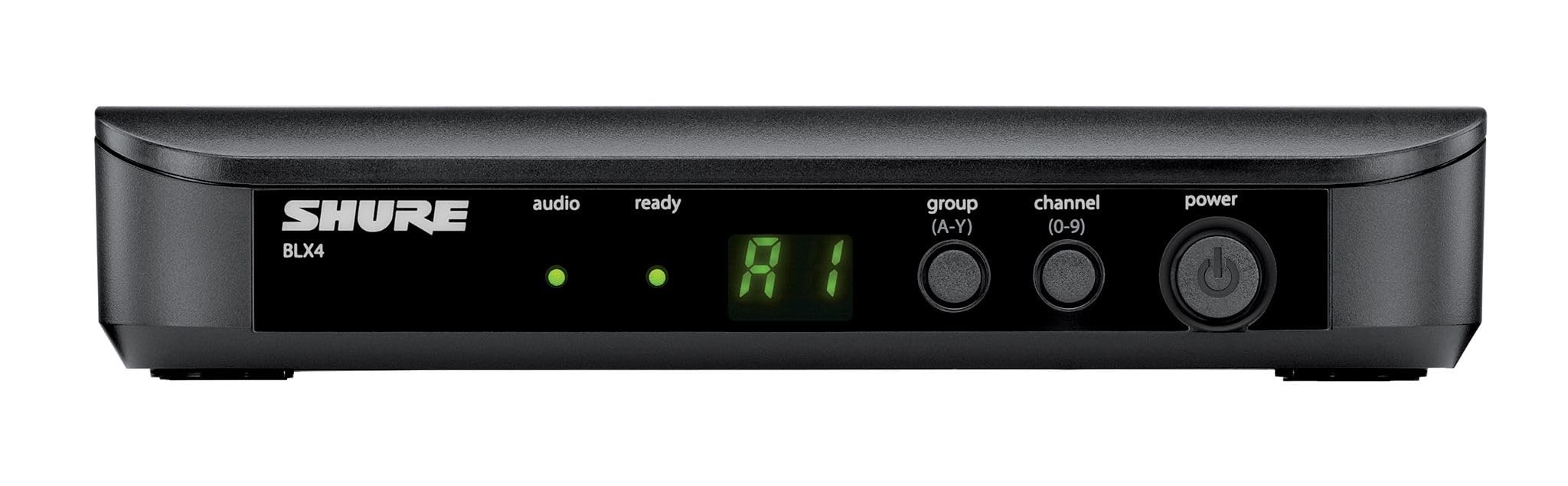 audio ready group (A-Y) channel (0-9) power
