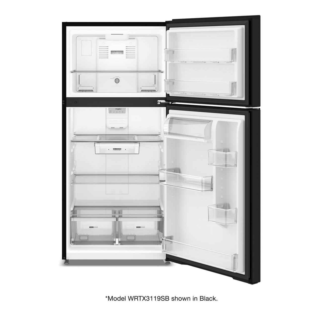 *Model WRTX3119SB shown in Black.
