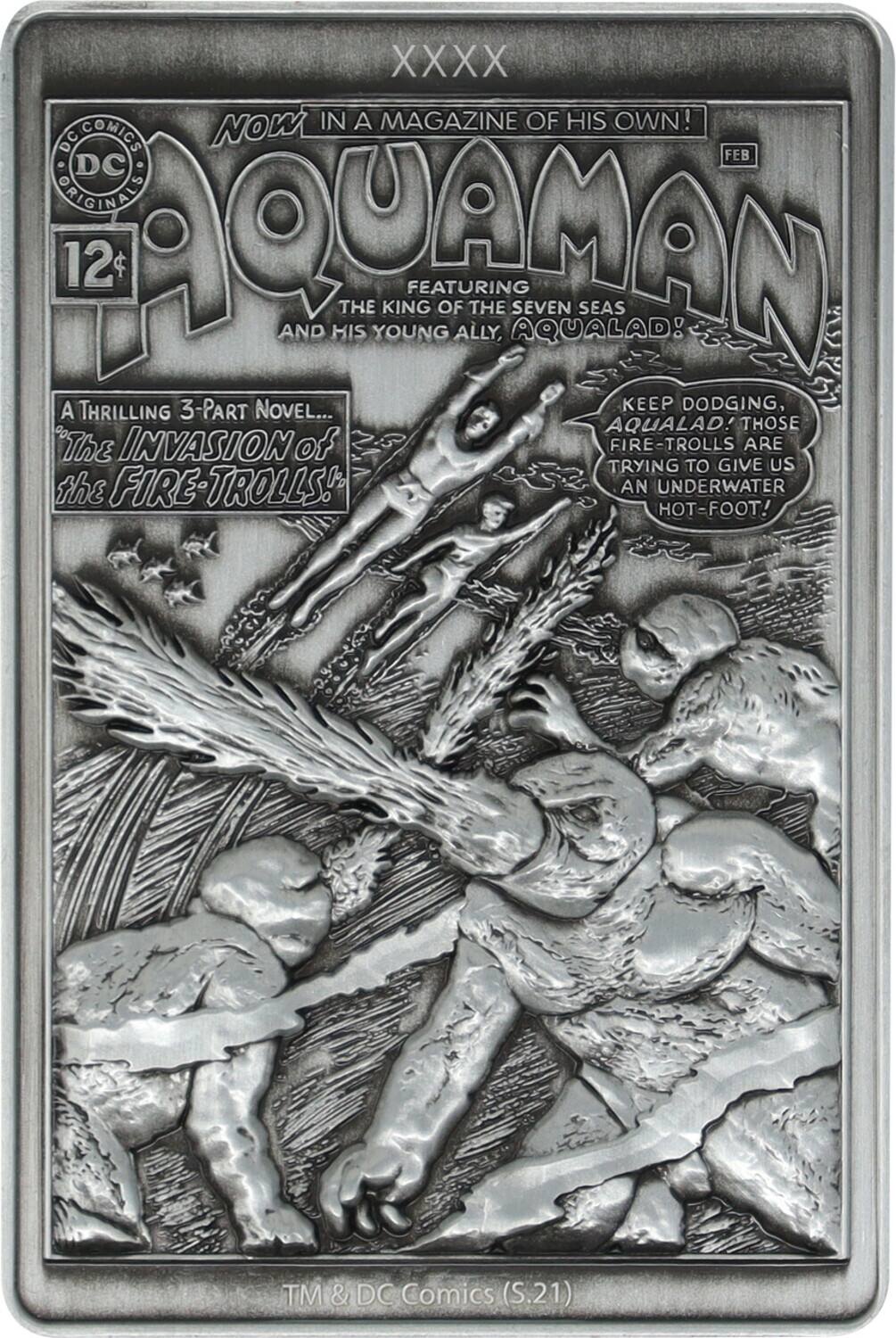 DC Comics - Limited Edition Ingot - Aquaman - COLLECTIBLES