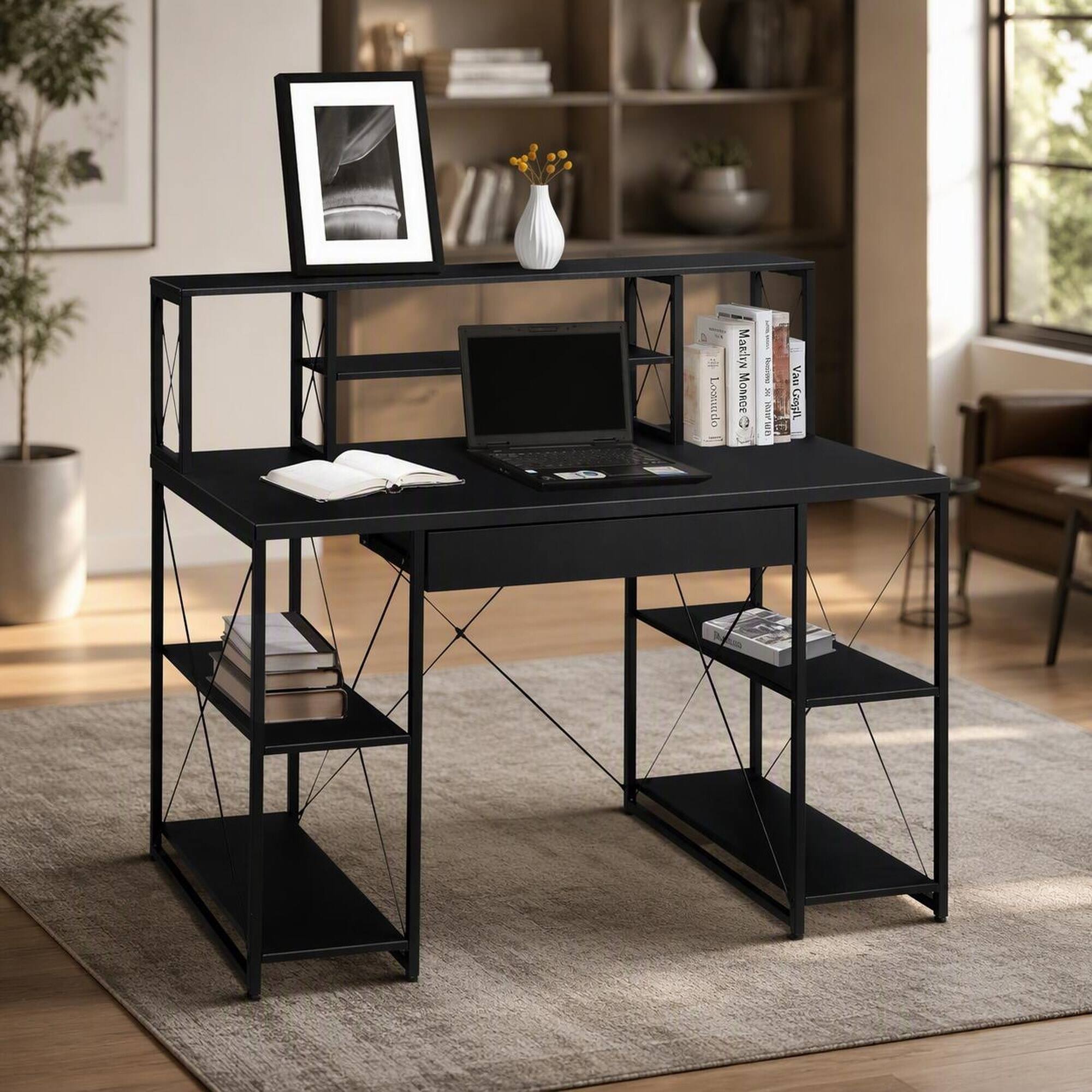 Black Wood Office Furniture