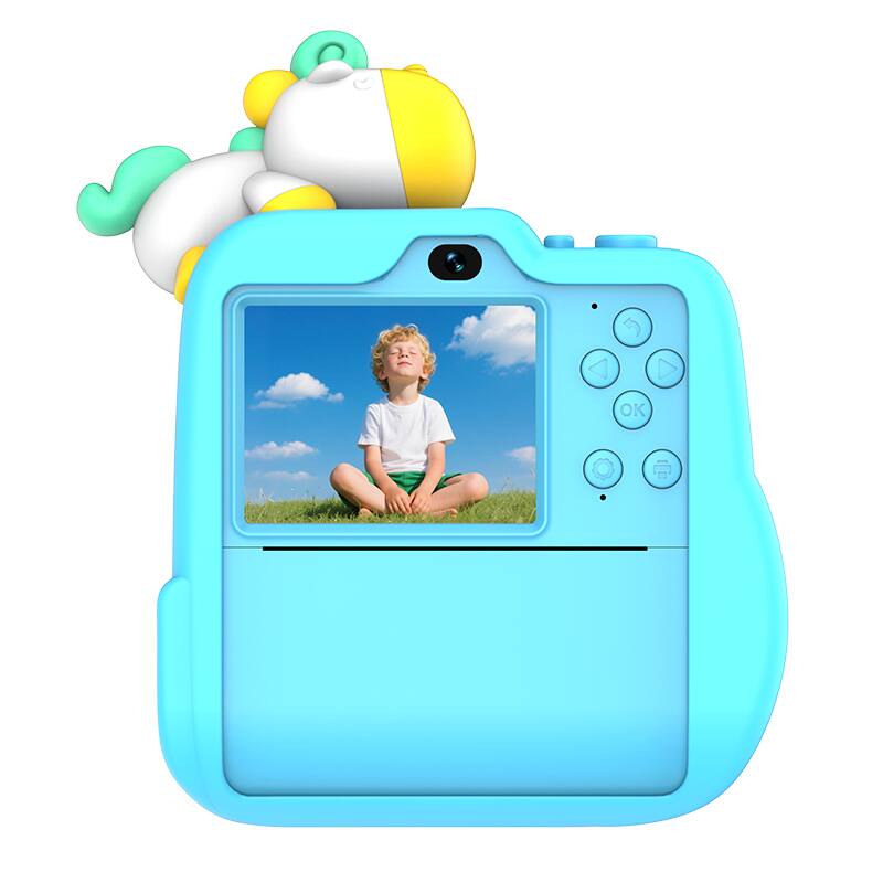Umeiluce Kids Color Instant Print Camera D16S Cute Unicorn & Duck 48MP ...