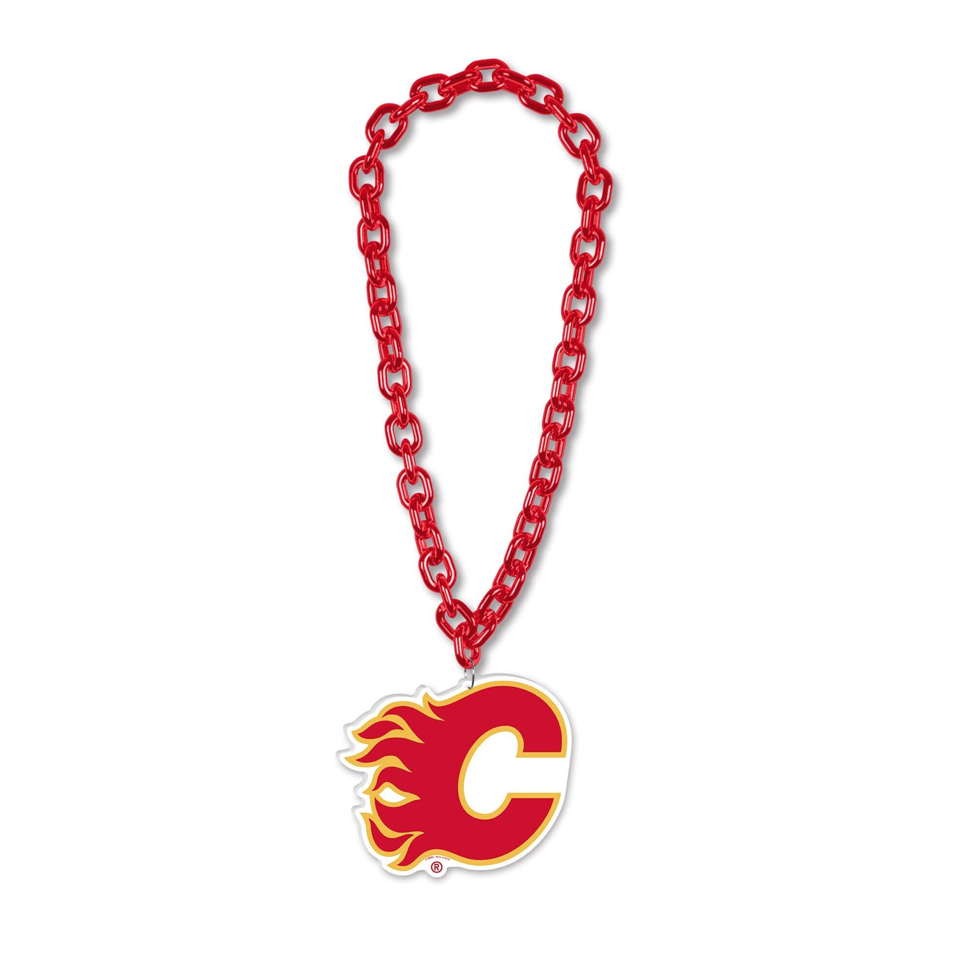 WinCraft - Calgary Flames Big Chain Logo Necklace - Multicolor price history on PriceWatchPro