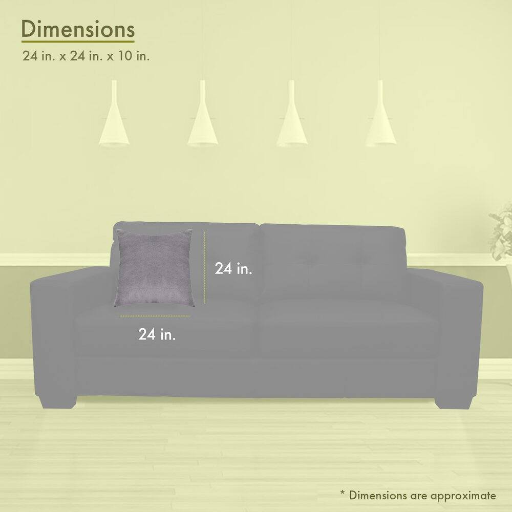 Dimensions  
24 in. x 24 in. x 10 in.  

24 in.  
24 in.  

* Dimensions are approximate