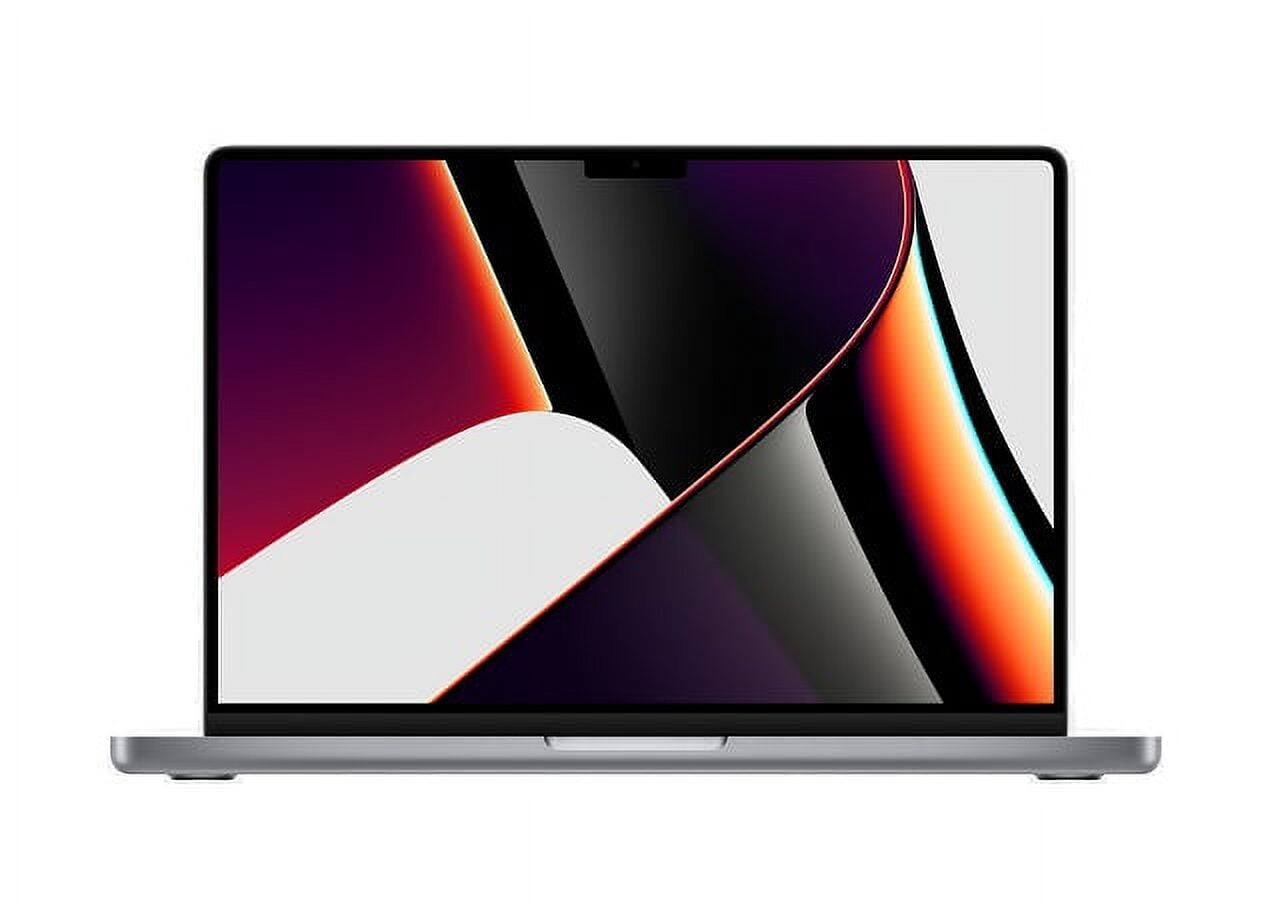 Alt View 4. Apple - Apple MacBook Pro (14-inch, Apple M1 Pro chip with 10-core CPU and 16-core GPU, 16GB RAM, 1TB SSD) - Space Gray (Spanish - Space Gray.