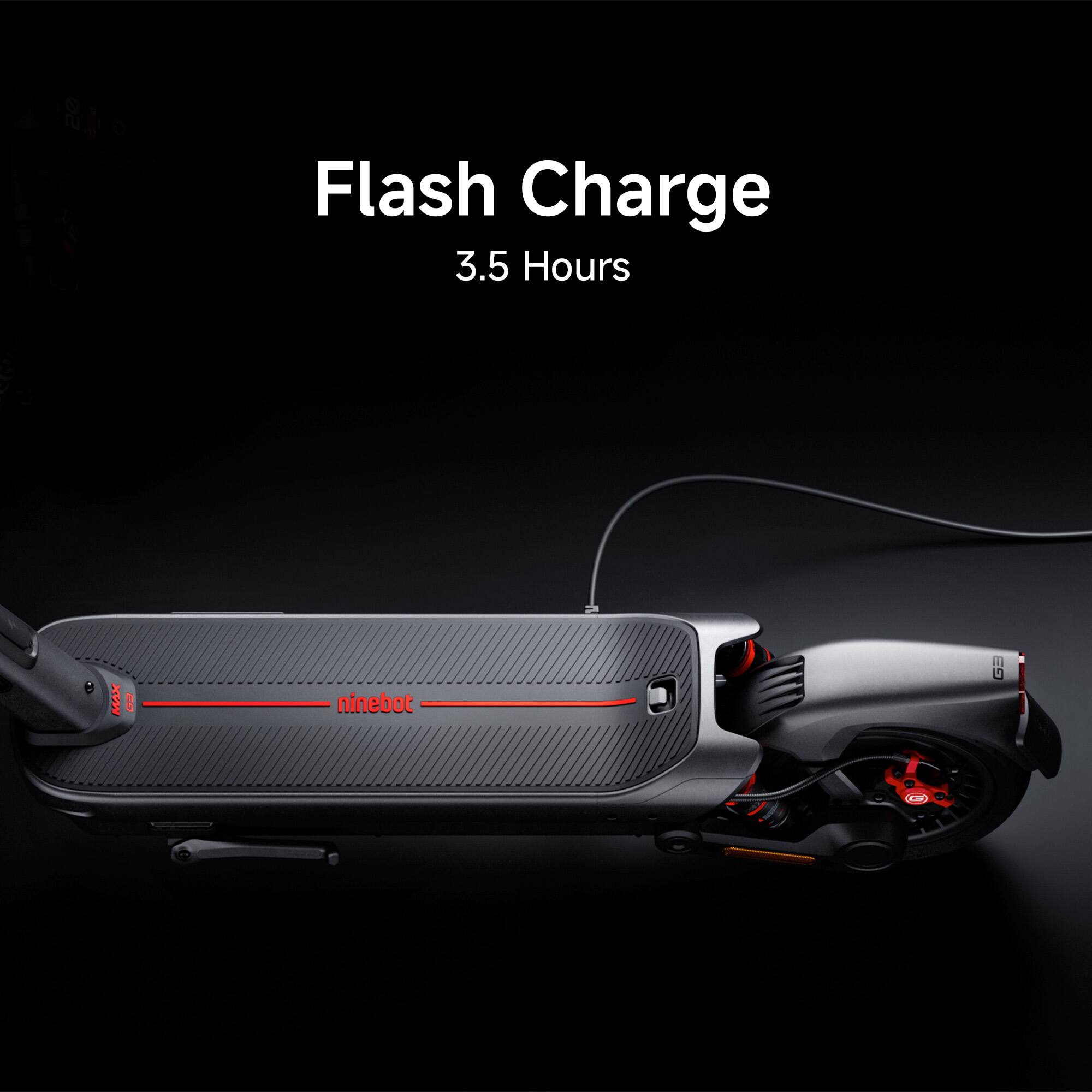 Flash Charge 3.5 Hours XE 8 ninebot a 2