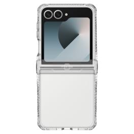 Itskins - Hybrid_R Hinge Case for Samsung Galaxy Z Flip7 - Transparent - Clear