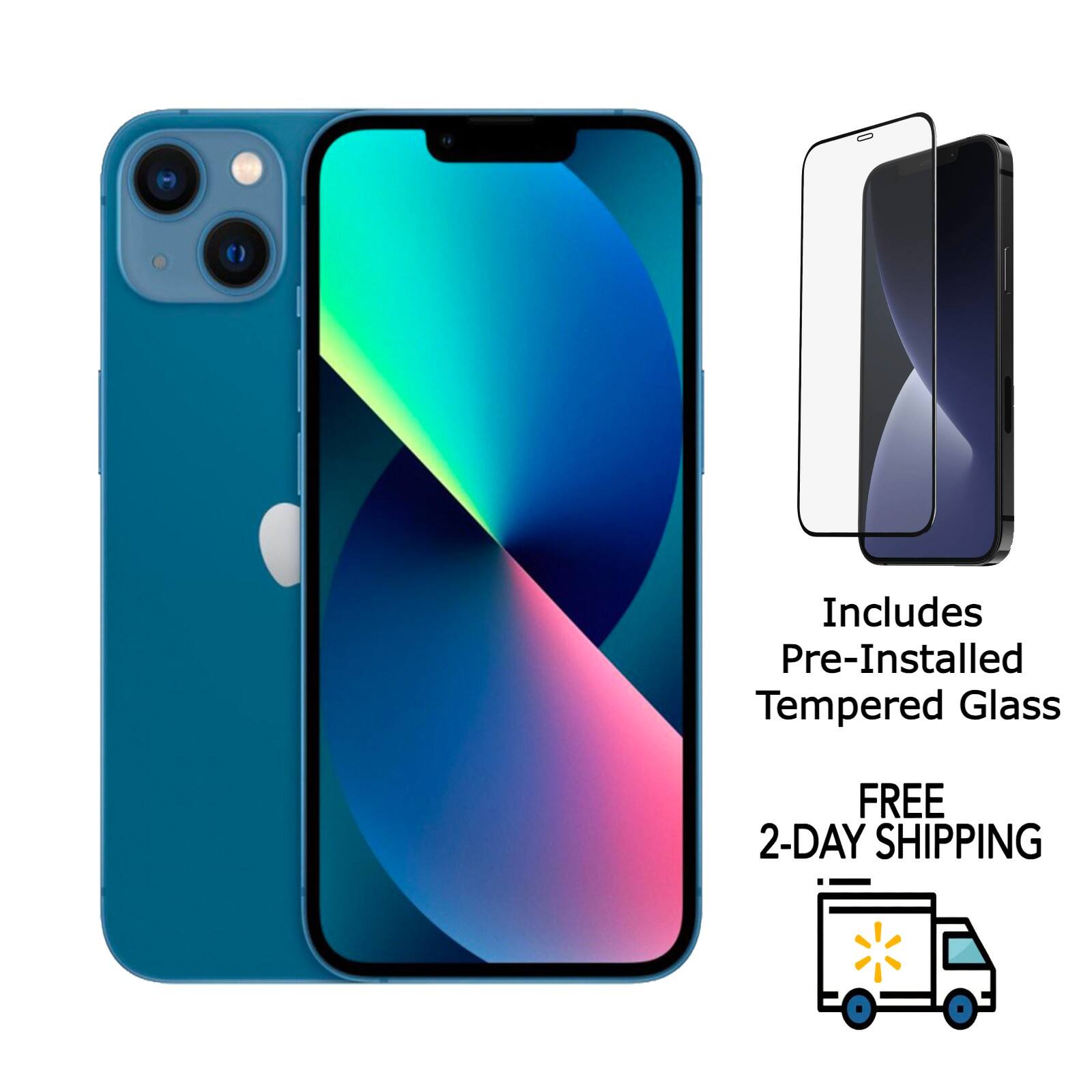 Includes Pre-Installed Tempered Glass  
FREE 2-DAY SHIPPING