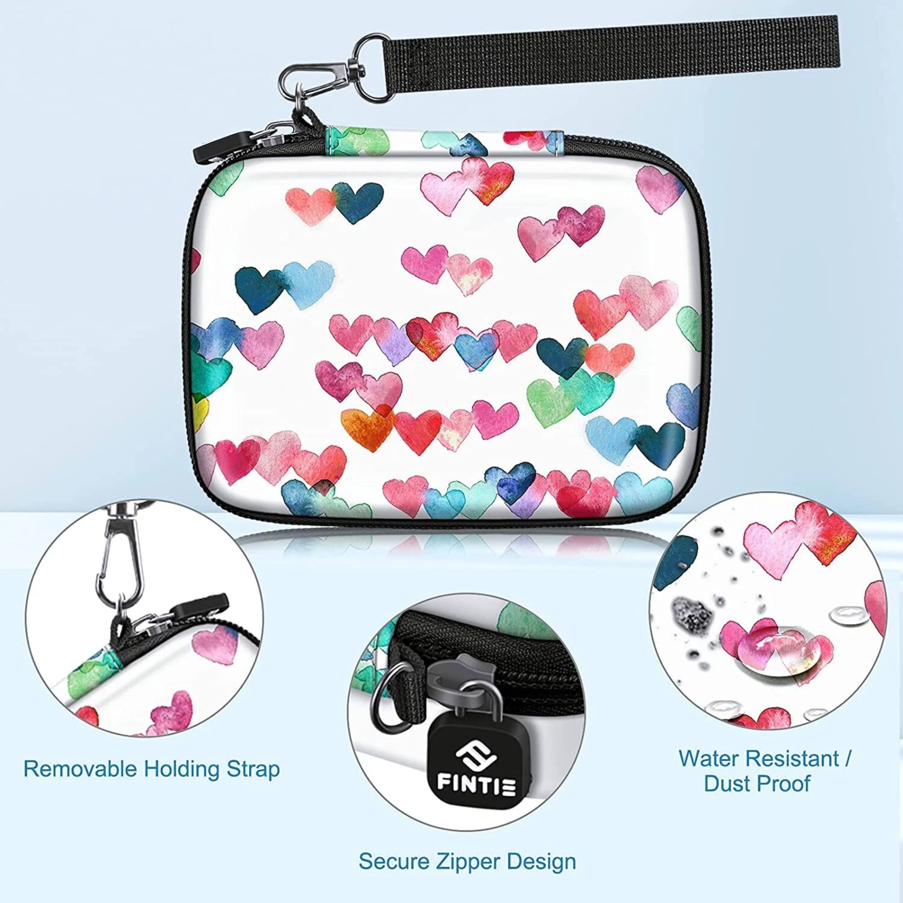 Removable Holding Strap  
FINTIE Water Resistant / Dust Proof  
Secure Zipper Design