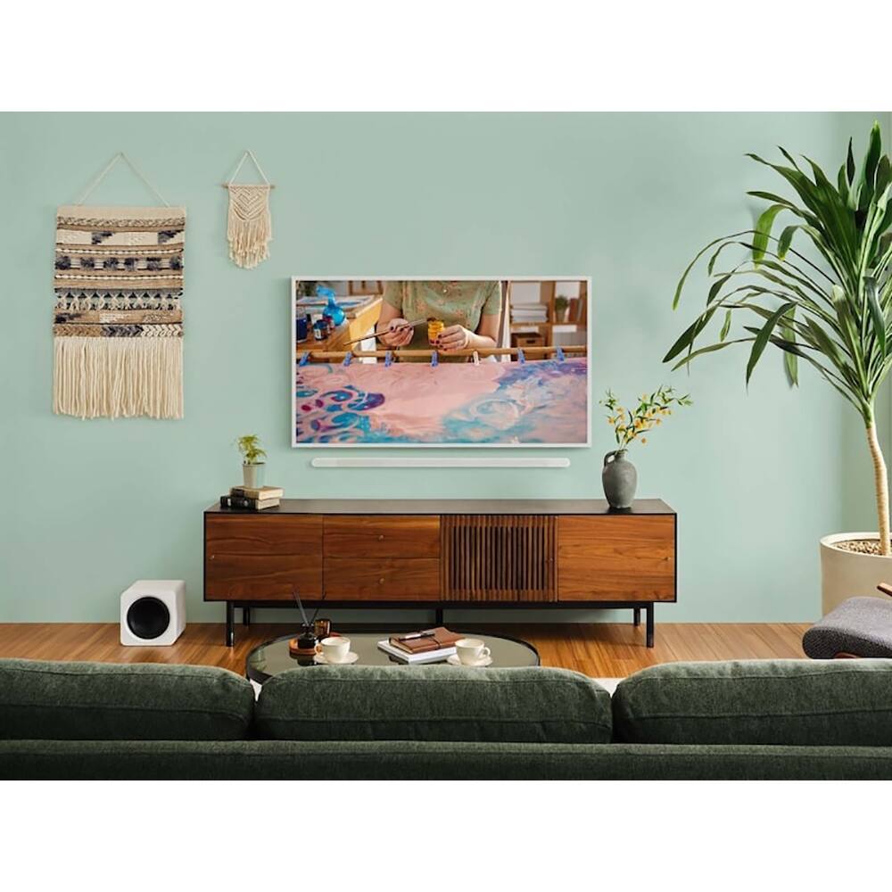 Alt View 6. Samsung - 43 inch The Frame QLED 4K Smart TV QN43LS03DAFXZA.
