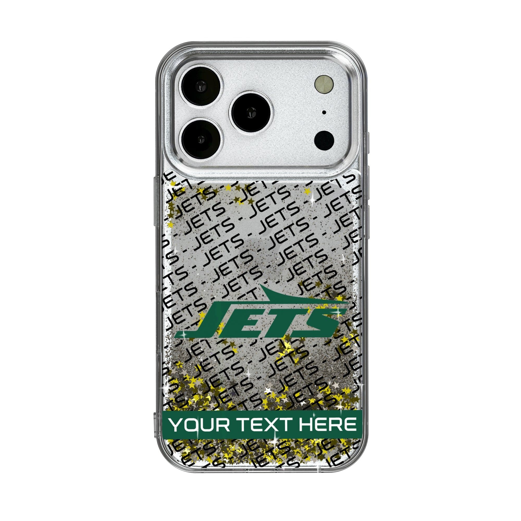 Keyscaper - NFL - New York Jets - Personalized Tilt Design iPhone Glitter Phone Case - 14 Pro - Multicolor price history on PriceWatchPro