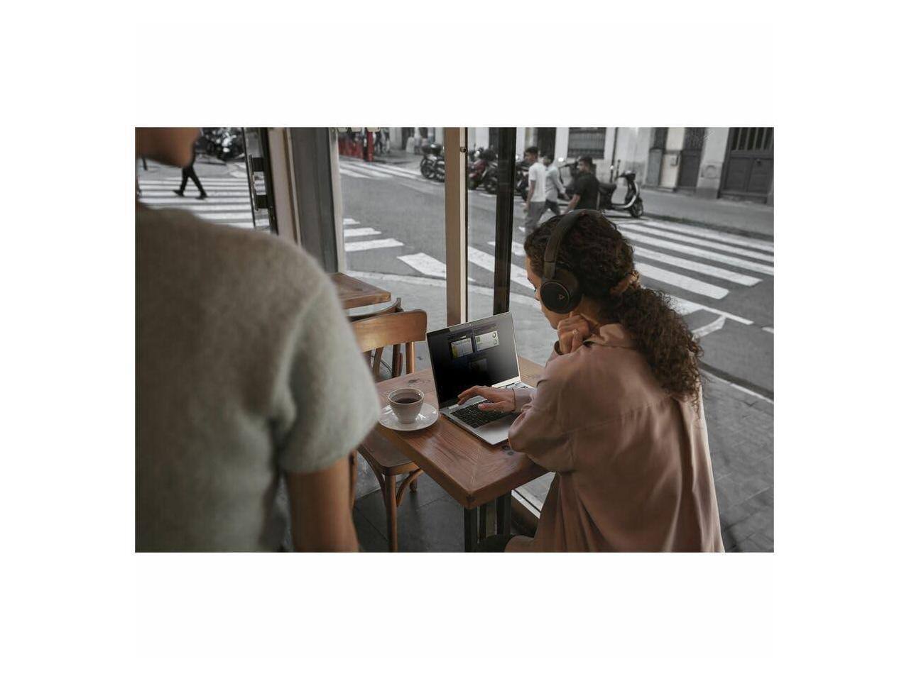 Alt View 7. HP - HP EliteBook 8 G1a 14" Touchscreen Copilot+ PC Notebook - WUXGA - AMD Ryzen AI 5 340 - 32 GB - 512 GB SSD - English - Glacier Silver.