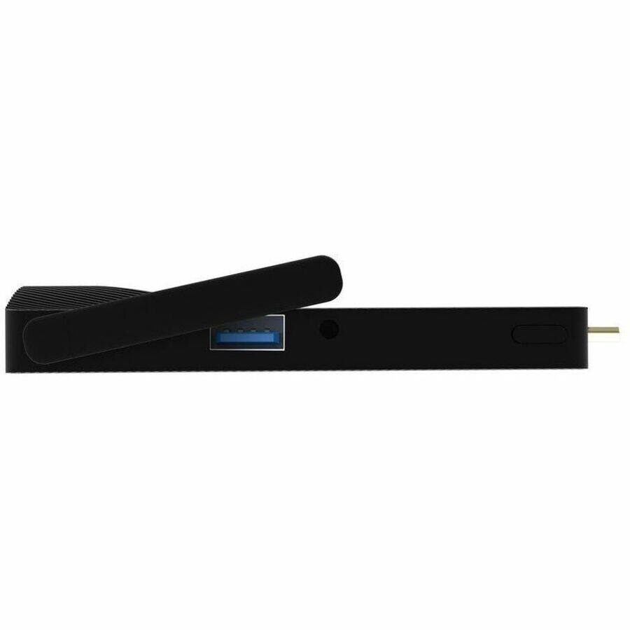 Alt View 1. Azulle - Azulle Access Pro Mini PC Stick 8GB/128GB Alder Lake N100 Windows 11 Pro - Azulle Access Pro Mini PC Stick with Intel - Black.