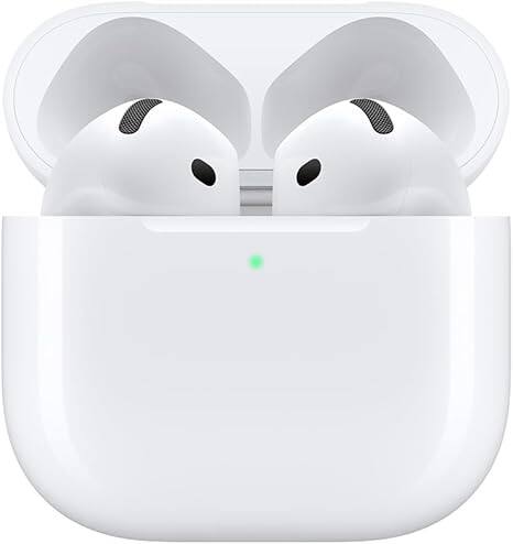 Angle. Apple - AirPods 4 with Active Noise Cancellation.