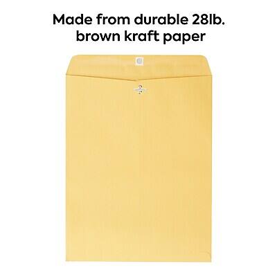 Made from durable 28lb. brown kraft paper