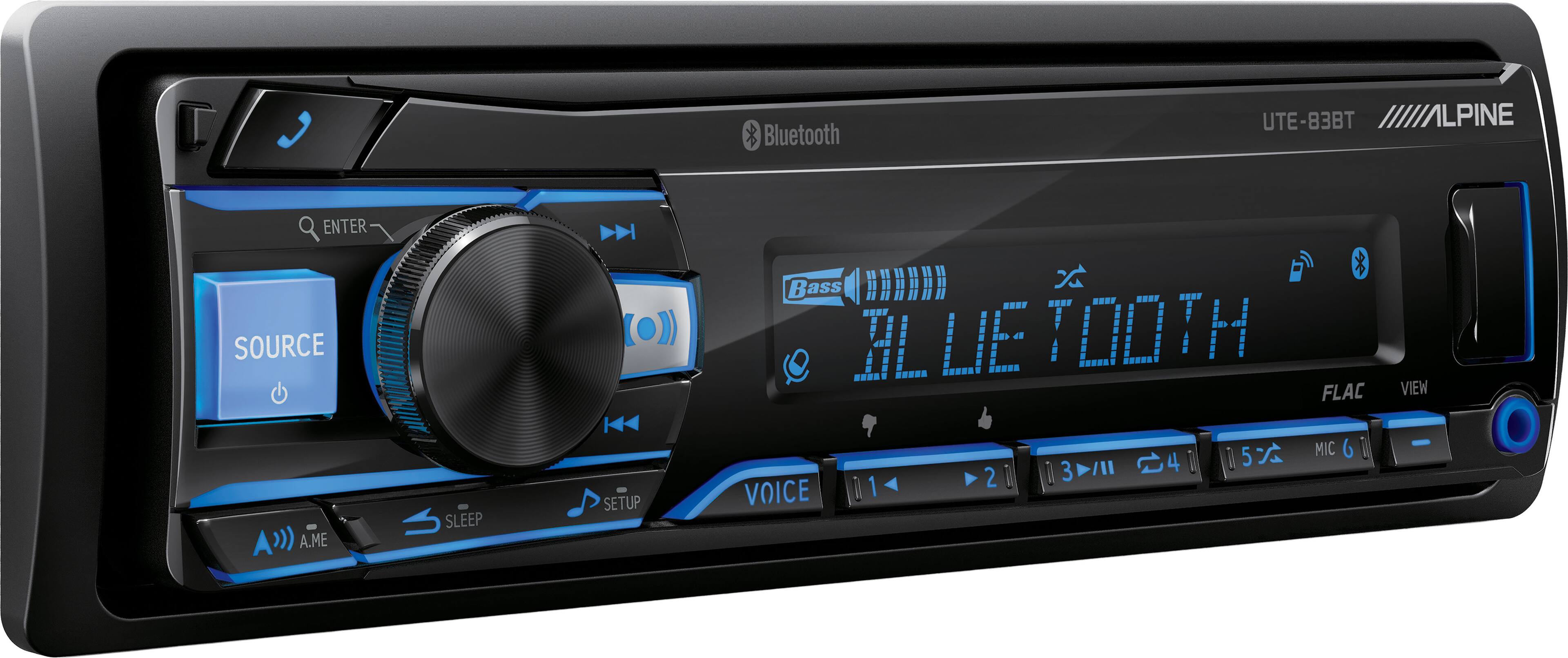Bluetooth T88-3TU  
LPINE  
ENTER SOURCE 0))  
Bass #  
BLUE TOOTH  
FLAC  
VIEW  
A) A.ME  
SLEEP  
SETUP  
VOICE  
1 1 2 i I 3 /\ 4 D 15 i 5 5 MIC 6