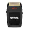 Front. StyleCraft - Rebel Professional Foil Shaver with Super Torque Motor, USB-C Rechargeable - Black.