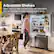 Alt View 5. Whirlpool - 20 Cu. Ft. French Door Bottom Mount Counter-Depth Refrigerator - Black.
