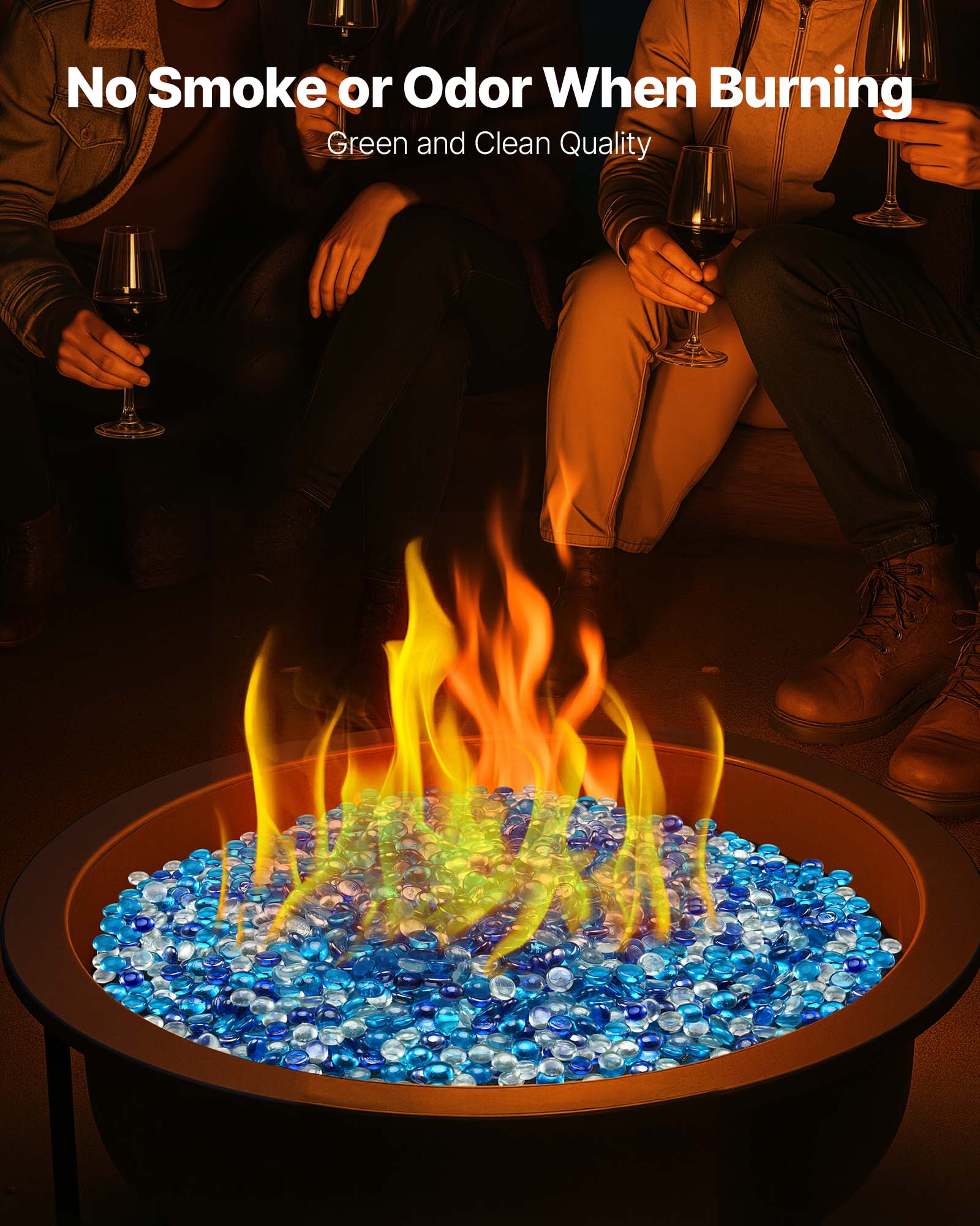 No Smoke or Odor When Burning  
Green and Clean Quality