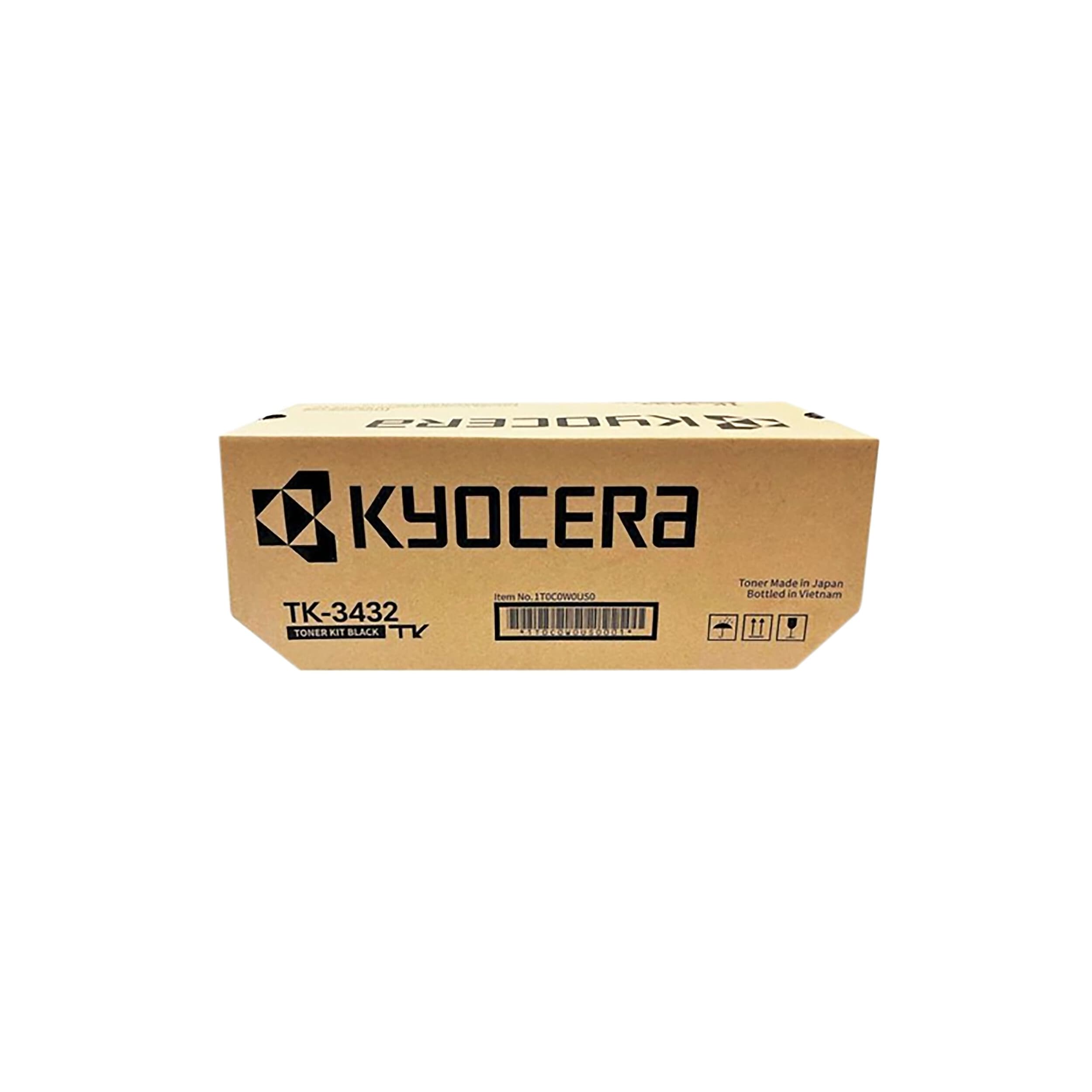 KYOCERA 4  
KYOCERA Toner Made in Japan  
Item No. TOCOWOUSO  
Bottled in Vietnam  
TK-3432 TONERKIT BLACK TK *11000 VOUSOODS.