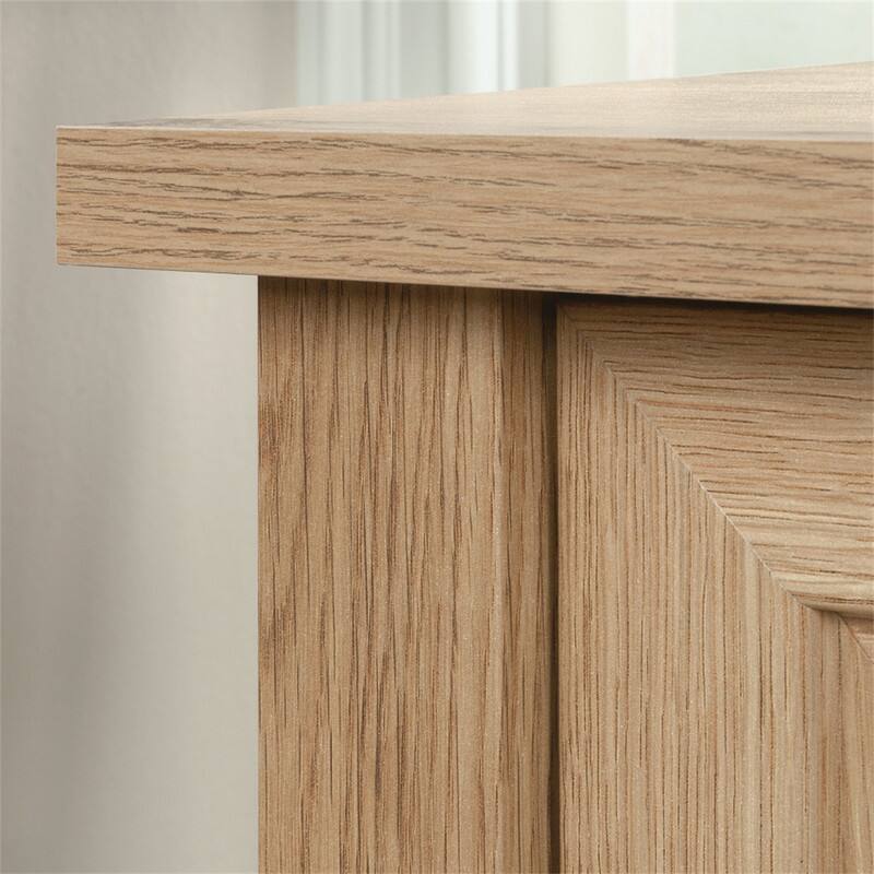 Alt View 2. HTUTWOO - 2-Drawer Lateral File Cabinet with Farmhouse Style - Full-Extension Slides, Safety Interlock System, Letter Size Storage - Brown.