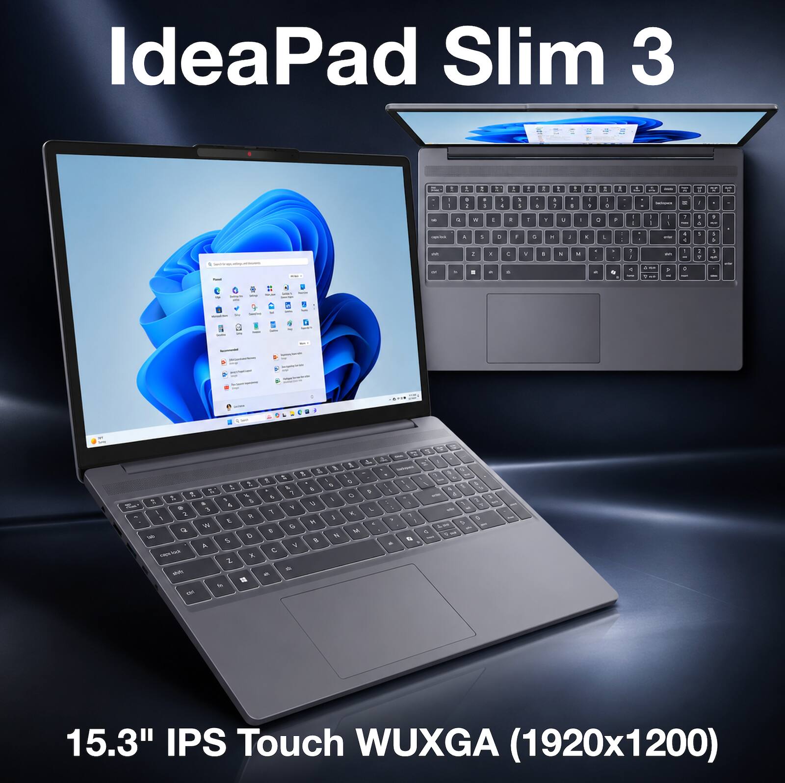 IdeaPad Slim 3  
15.3" IPS Touch WUXGA (1920x1200)