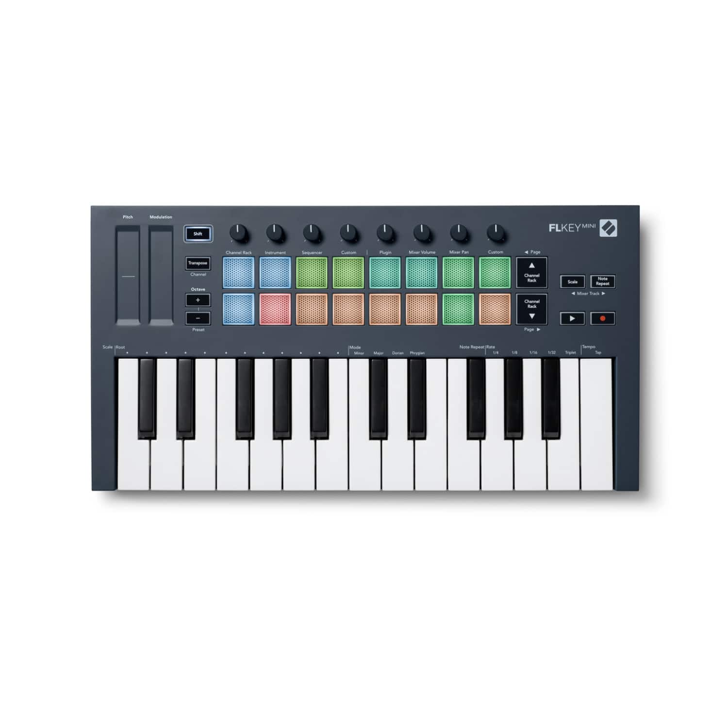 Novation - FLkey Mini 25-Key MIDI Keyboard Controller for FL Studio