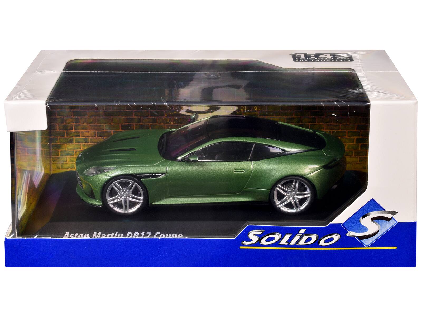 1:43 DENTNMOUPUIORS  
--I TAPAS C --  
Coteciole: OTNE I  
1 add.  
Aston Martin DB12 Coupe  
SOLIDO