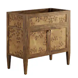 Elysian 36" Wood Bathroom Vanity Cabinet (Sink Basin Not Included) by Modway - Brown