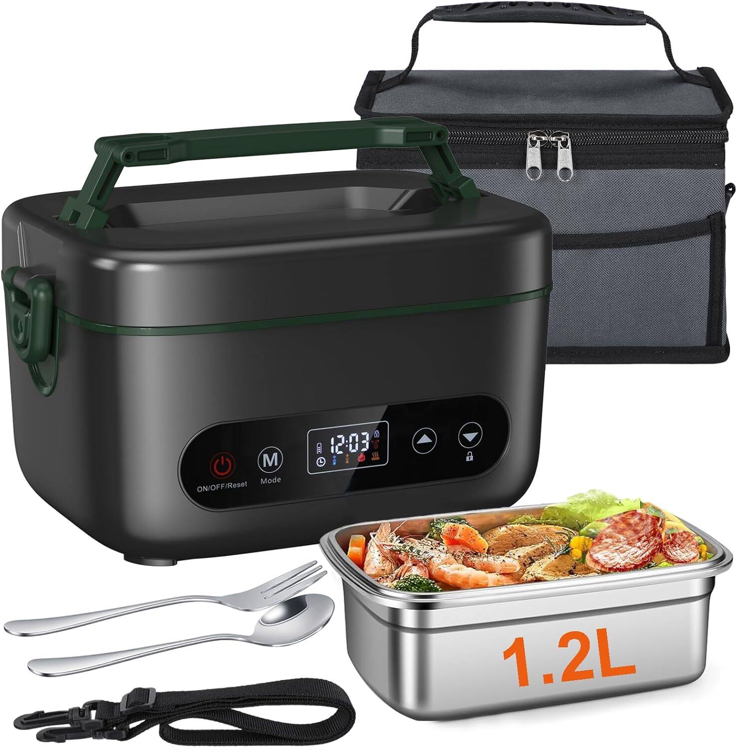 M Mode ON/OFF/Reset  
12:03  
C R e I a  
1.2L