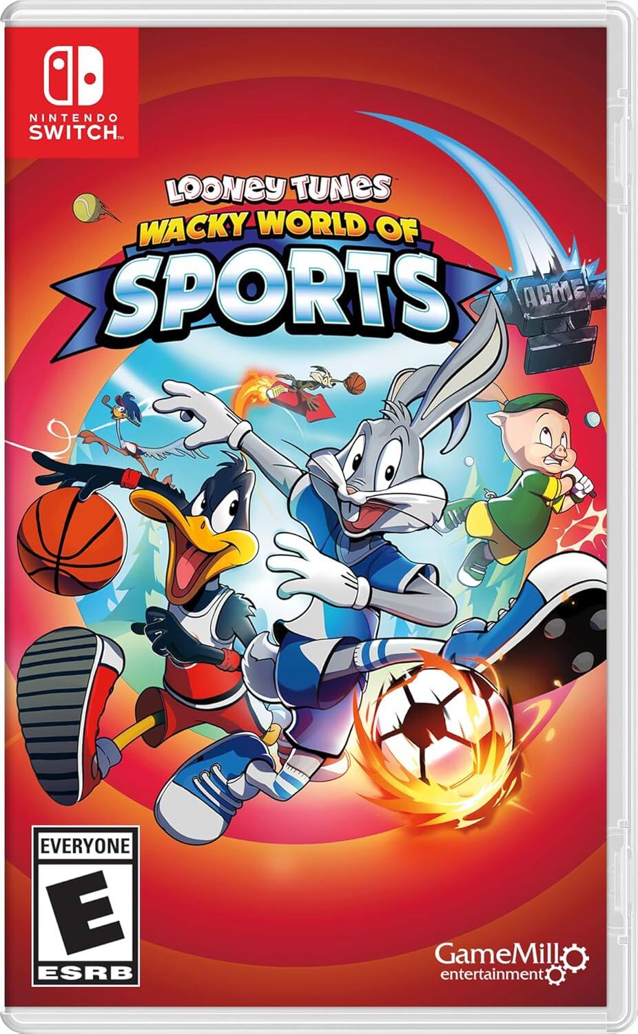 Nintendo Switch Looney Tunes Wacky World of Sports E-rated GameMill Entertainment