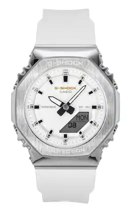 Casio - G-Shock Analog Digital Limited Edition Bio-Based Resin Strap Dial Quartz GM-S2110SH-7A 200M Women's Watch - White