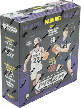 2024 Panini Prizm Collegiate Draft Picks Basketball Mega Box ( Red Ice Prizms)