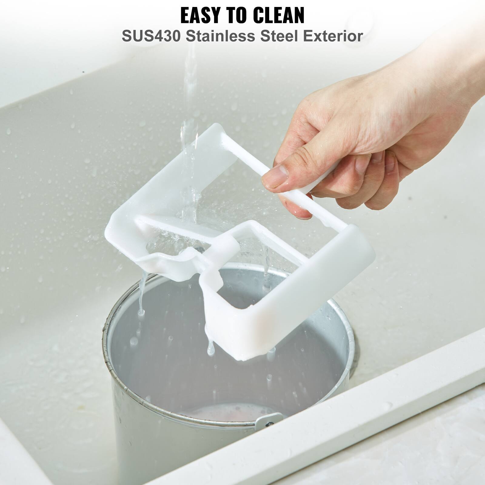 EASY TO CLEAN  
SUS430 Stainless Steel Exterior
