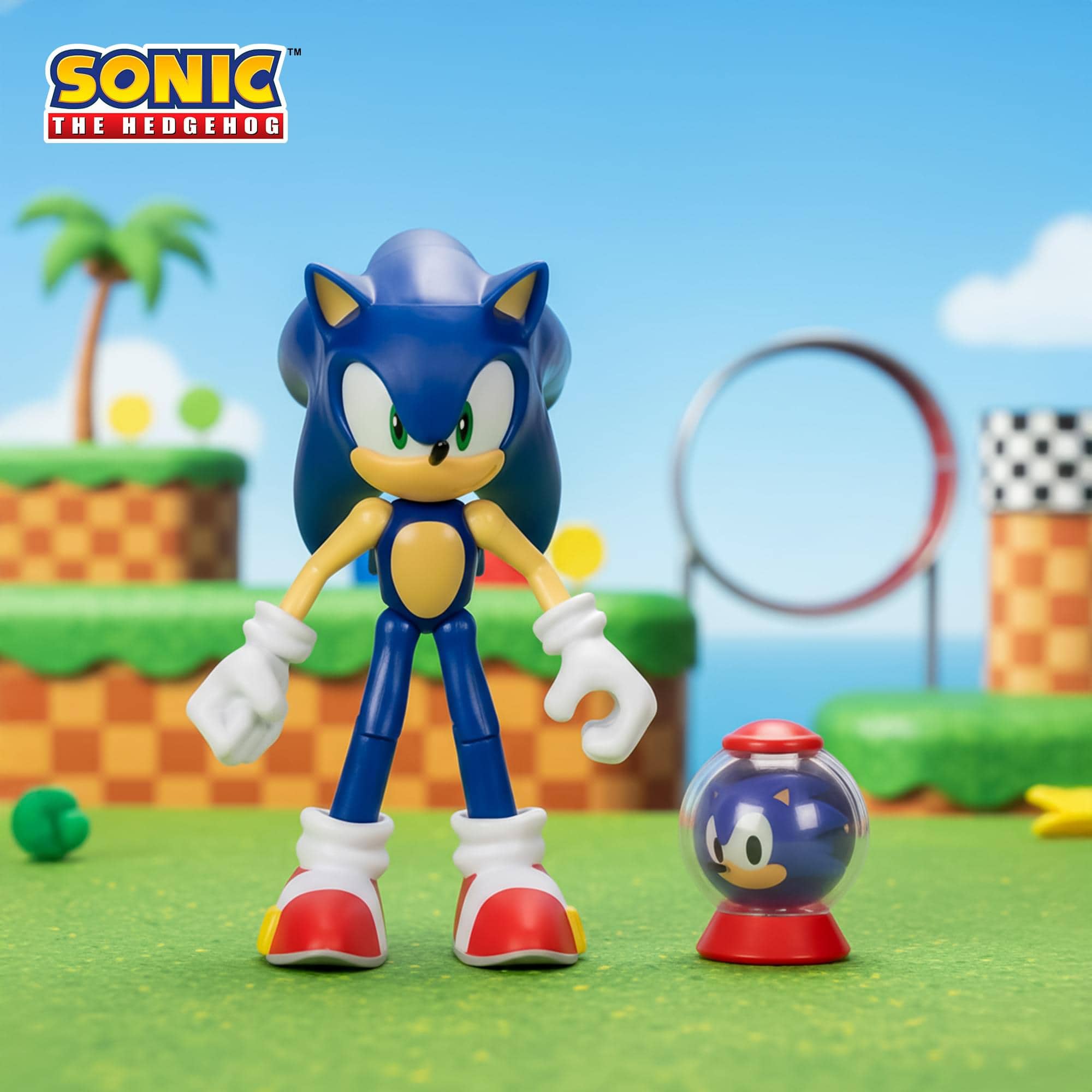 Jakks Pacific Sonic The Hedgehog 4 Inch Action Figure | Modern
