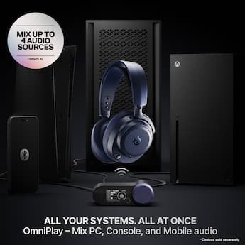 SteelSeries Arctis Nova Pro Omni 2.4 GHz Wireless Over The Ear SteelSeries Arctis Nova Pro Omni 2.4 GHz Wireless Over The Ear