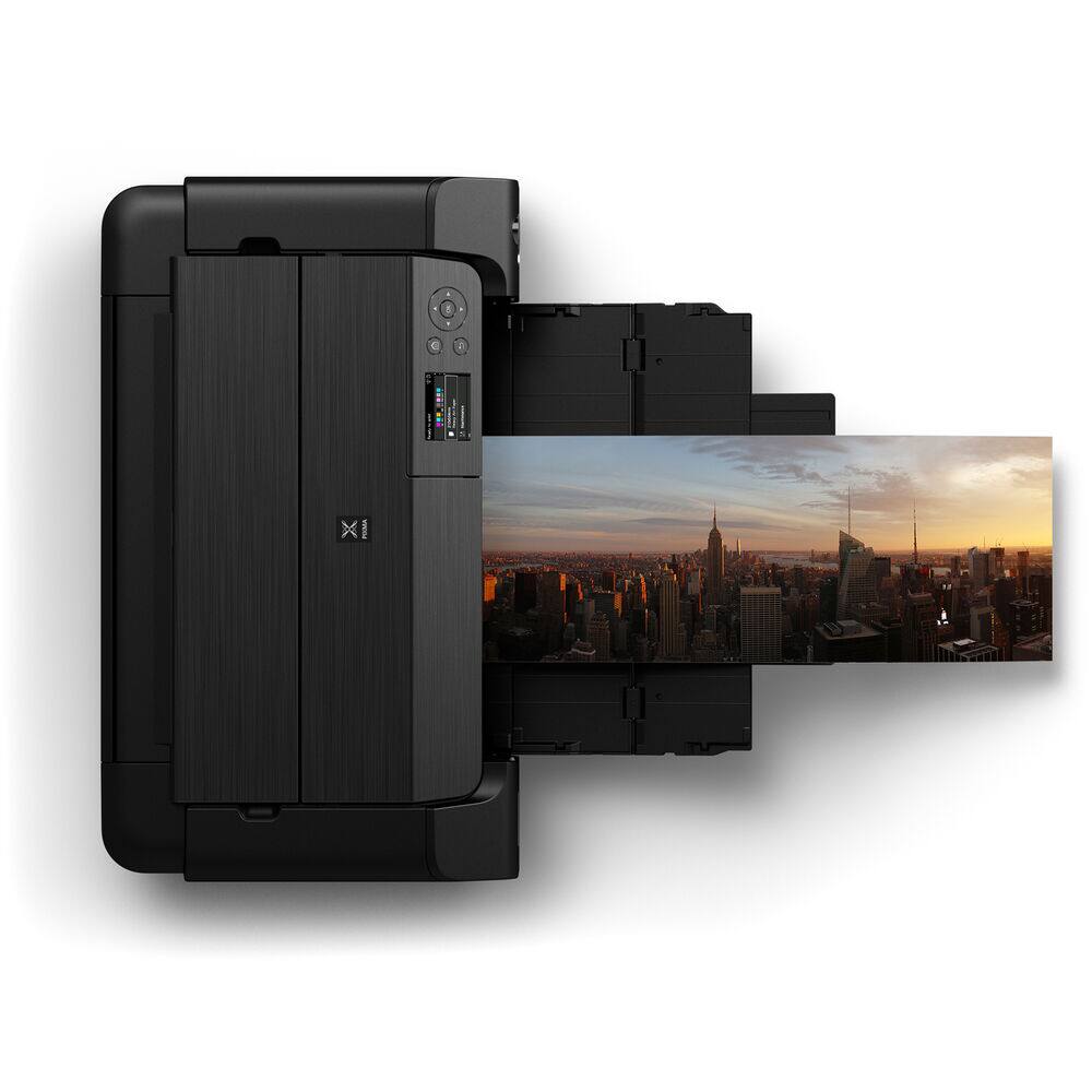 Alt View 5. Canon - Canon PIXMA PRO-200S Wireless Printer | 13-Inch Photo, 8-Color Dye Ink, Compact - Bundle (International Model).