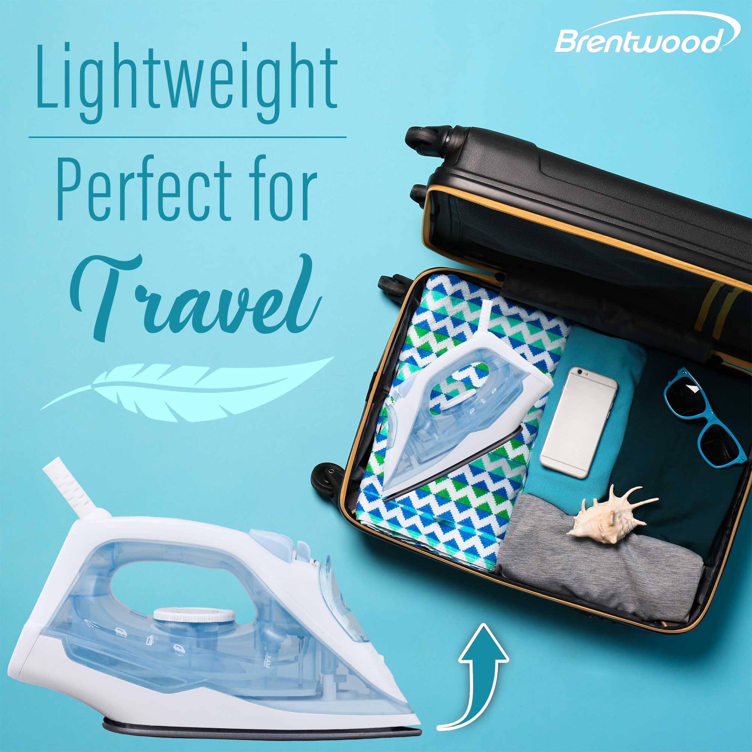 Lightweight  
Perfect for Travel  
Brentwood