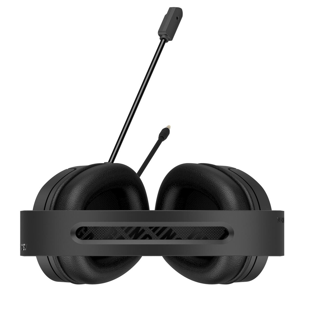 Alt View 6. ASUS - ASUS TUF Gaming H1 Wired Gaming Headset, Black - Black.