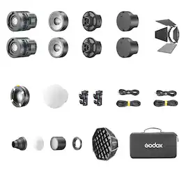 Godox - RS60Bi Bi-Color LED Monolight (2-Light Kit)