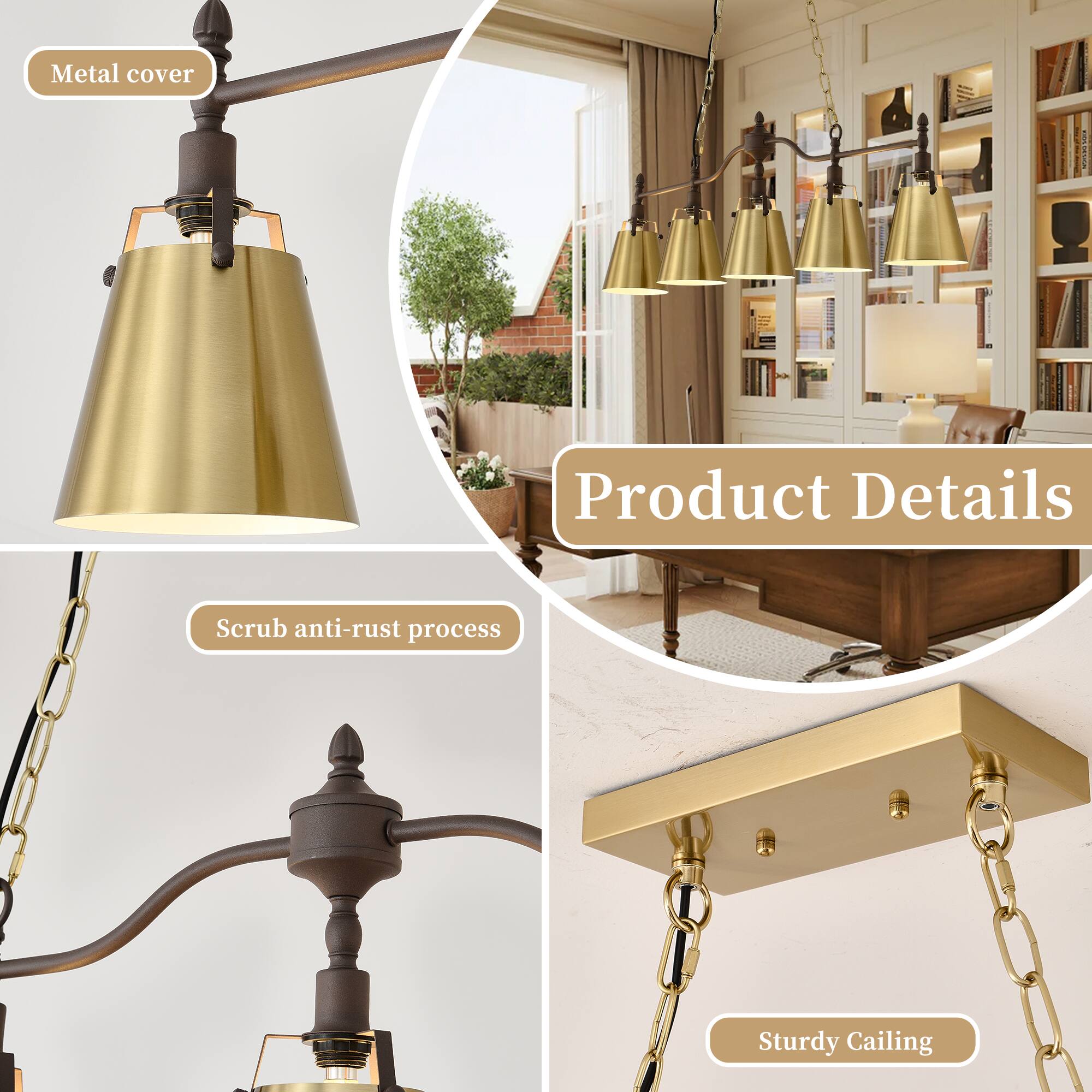 - Metal cover
- Product Details
- Scrub anti-rust process
- Sturdy Cailing