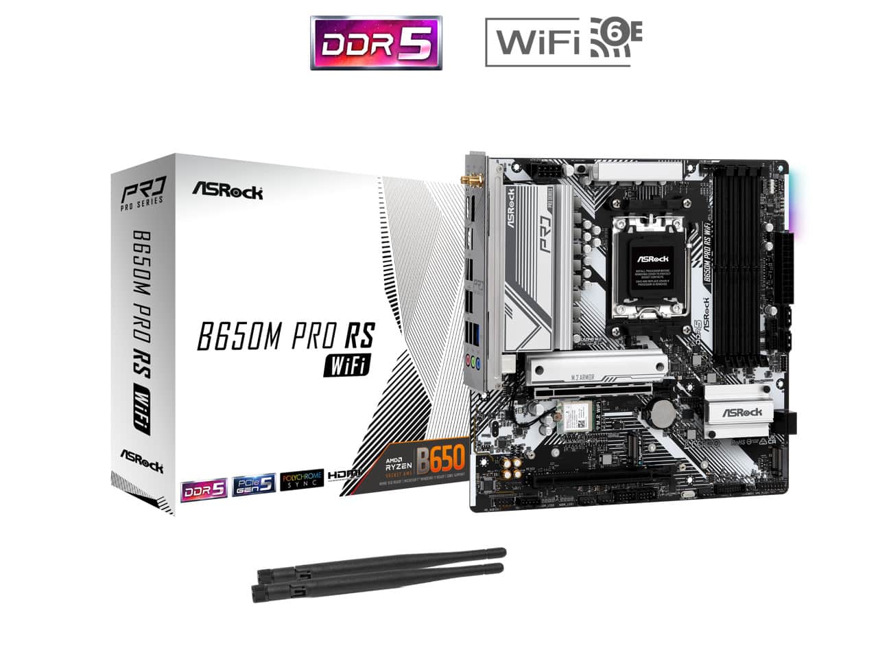 ASRock B650M Pro RS WiFi Gaming Desktop Motherboard - Best Buy
