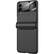 Front. SaharaCase - Full Body Case for Samsung Galaxy Z Flip4 - Black.