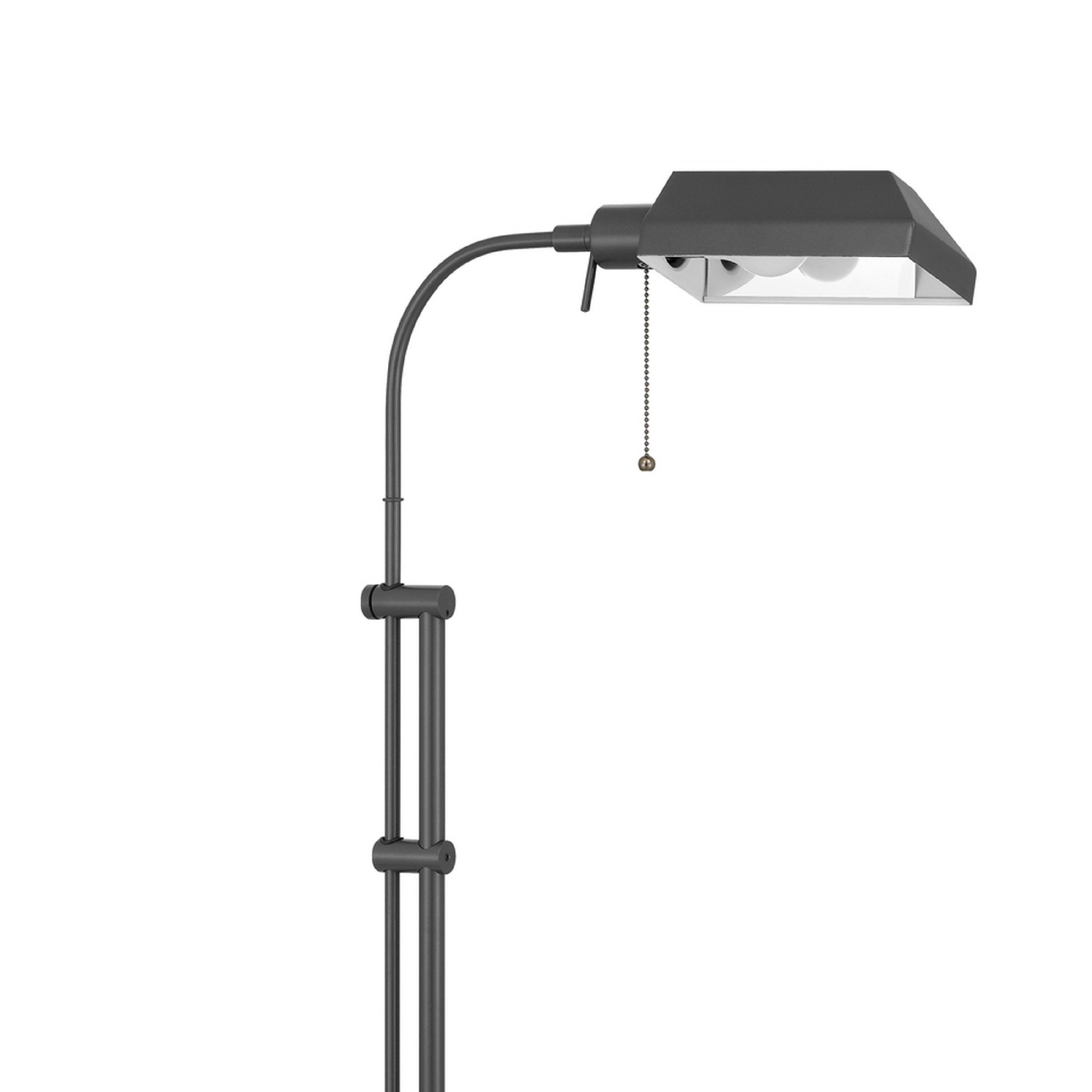 Manhattan Lane Arc Floor Lamp with Pull Chain, 42 58 Inch Adjustable ...
