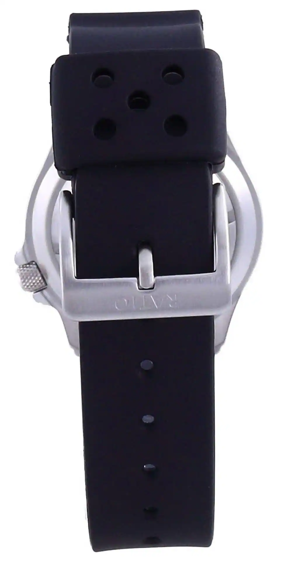 Back. RATIO - FreeDiver Professional 500M Sapphire Automatic 32BJ202A-ORG Men's Watch - Orange.